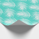 Search for turquoise christmas wrapping paper Tropical