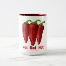Search for chilli pepper mugs Red