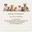 Search for walking the dog stickers Watercolor