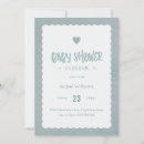 Search for green blank invitations Modern