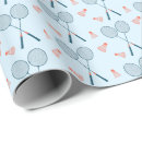 Search for badminton gift wrap Birdie