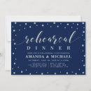 Search for silver rehearsal dinner invitations Simple