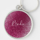 Search for burgundy key rings Glitter