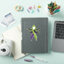 Search for cerebral palsy ribbon stickers Dragonfly in amber