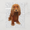 Search for cocker spaniel postcards Flowers