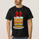 Search for 77th birthday tshirts 77 years old