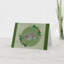 Search for motorbike seasonal cards Red