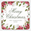 Search for watercolor poinsettia stickers Elegant