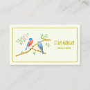 Search for bluebird business cards Wildlife