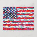 Search for red white blue stripes postcards Freedom