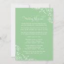 Search for mint rehearsal dinner invitations Elegant