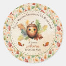 Search for acorn stickers Fall baby shower