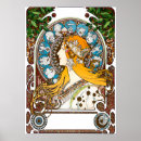 Search for alphonse mucha zodiac posters Vintage
