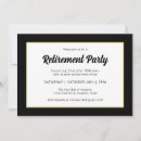 Search for formal business invitations Retirement celebration