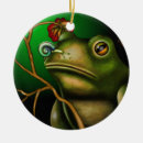 Search for toad christmas tree decorations Frogs