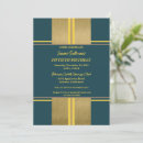 Search for teal gold 50th birthday invitations Chic