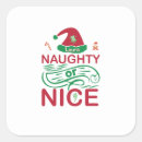 Search for naughty or nice stickers Candy cane