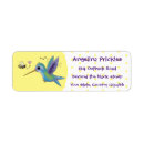 Search for hummingbird address return address labels Cute