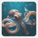 Search for deep sea stickers Octopus