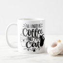 Search for cat parent coffee mugs Black and white