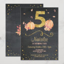 Search for fall festival birthday invitations Pumpkin