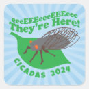 Search for cicada bug stickers Entomology