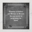 Search for goblins invitations Vintage