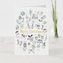 Search for gold glitter christmas cards Black and white