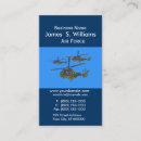 Search for helicopter business cards Air force