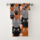 Search for cat lovers bath towels Feline