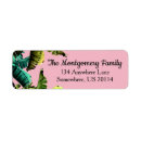 Search for banana return address labels Tropical