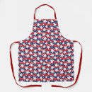 Search for stars stripes aprons White