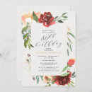 Search for red 80th birthday invitations Elegant