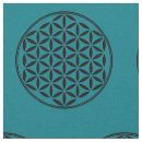 Search for sacred geometry fabric Flower of life