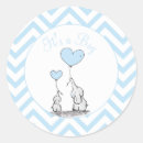Search for heart baby shower stickers It's a boy