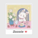 Search for retro rabbit stickers Flowers