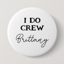 Search for crew badges Bridal party