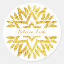 Search for round bat mitzvah stickers Gold