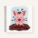Search for pink pig notebooks Funny
