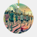 Search for marathon runner christmas tree decorations Running