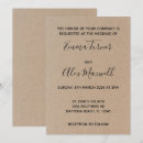 Search for craft paper wedding invitations Simple