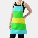 Search for blue green aprons Striped