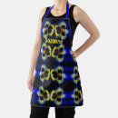 Search for blue pansy aprons Floral