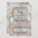 Search for marble 30th birthday invitations Chic