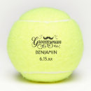 Search for wedding tennis balls Groomsman