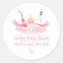 Search for baby shower bottle stickers Champagne
