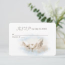 Search for seashells rsvp cards White