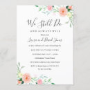 Search for wild flower wedding invitations Blush