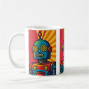 Search for strange mugs Robot