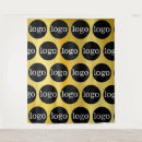 Search for logo tapestries Step and repeat